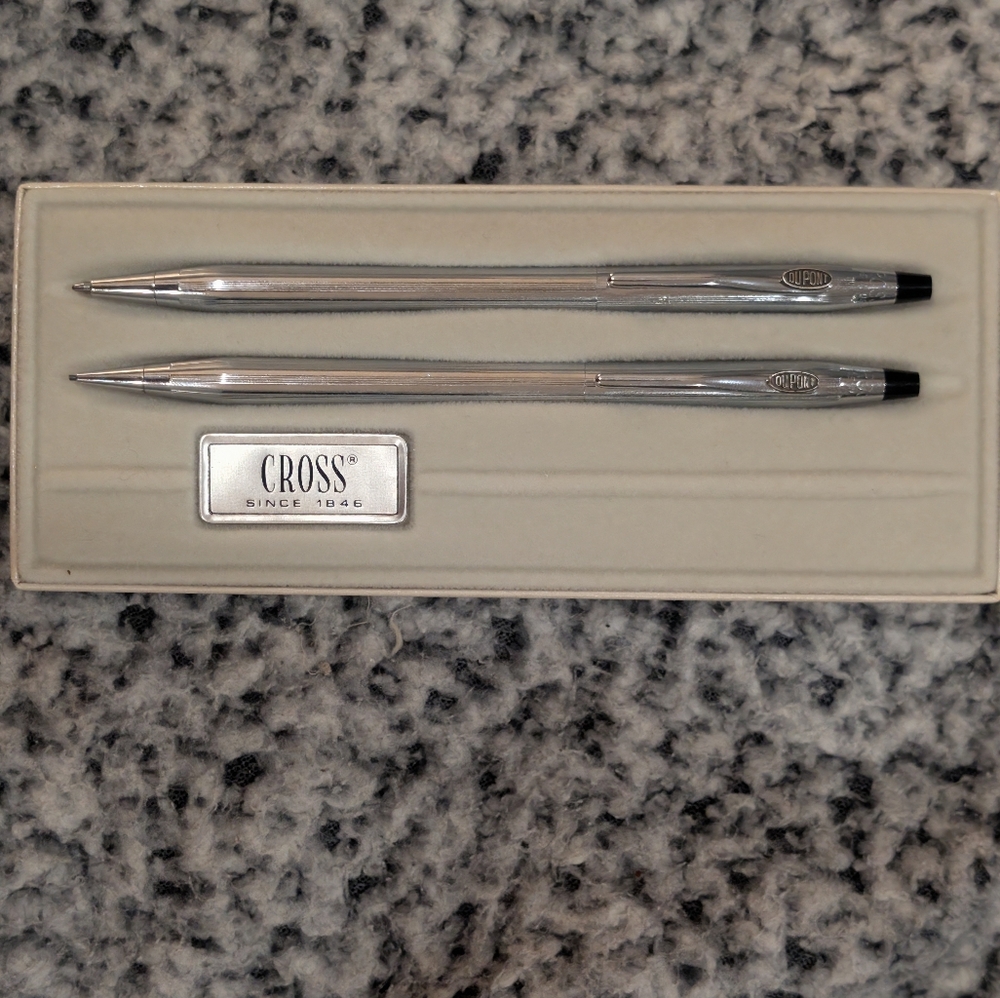 Silver Pen Set